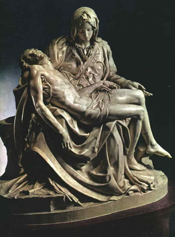 米开朗基罗的「圣母哀子像」,pietà